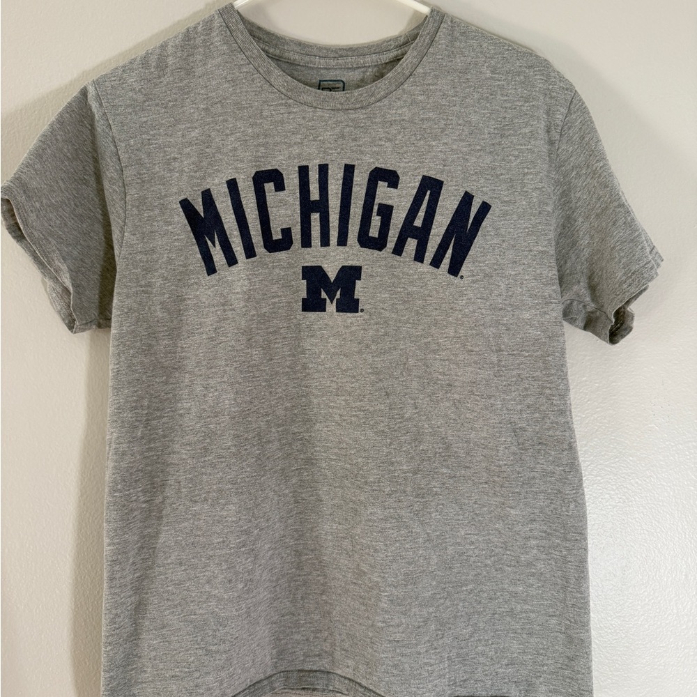 Pro Edge Gray University of Michigan Tee
